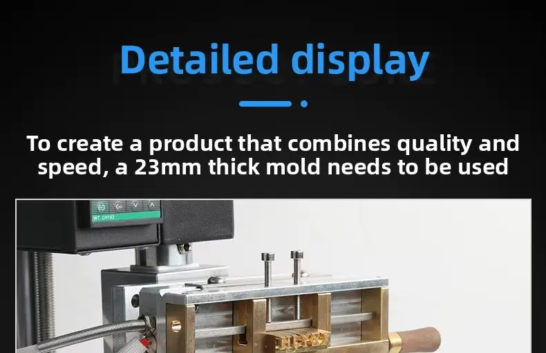 WT-90PS Flip Head Hot Foil Stamping Machine for Precise Logo Transfer