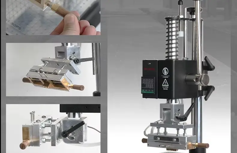 WT-90PS Flip Head Hot Foil Stamping Machine for Precise Logo Transfer