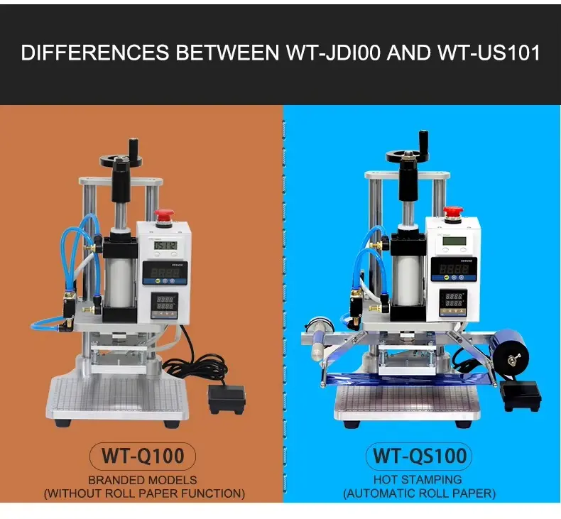 Hydraulic Hot Foil Stamping and Heat Press Machine for Industrial Use