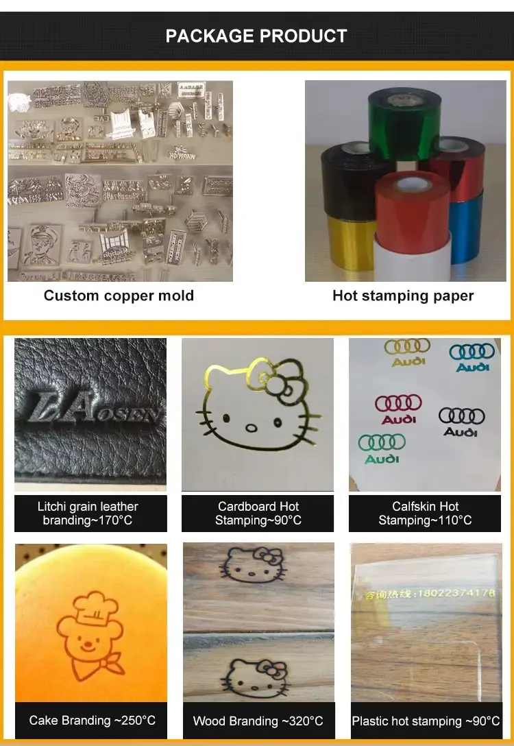 Automatic Electric Hot Foil Stamping Machine for Commercial Customization