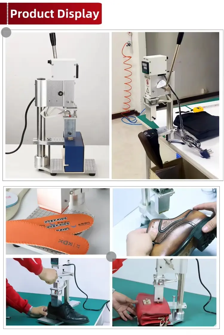 Small Manual Leather Hot Foil Stamping Machine for Workshop Branding