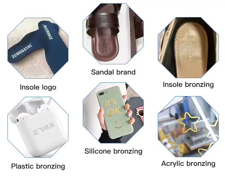 Digital Gold Foil Stamping Machine for Custom Logo and Gift Decoration