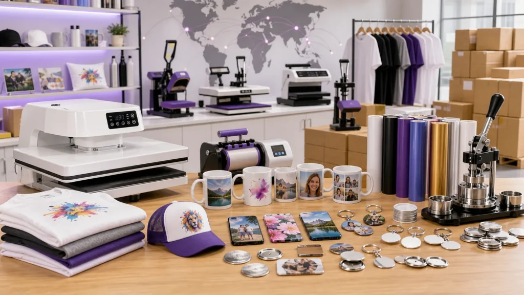 Heat transfer equipment trends for gift souvenir and apparel suppliers